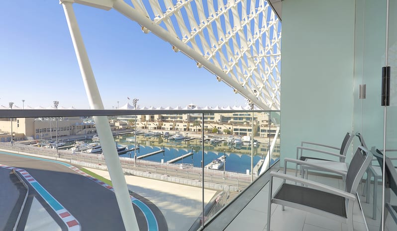 Spectacular Guest Room Balcony